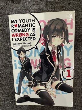 My Youth Romantic Comedy Is Wrong, As I Expected Vol. 1 - White Cover
